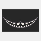 Sticker Rectangulaire Cheshire Grin III (Devant)