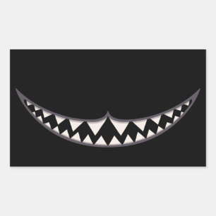 Sticker Rectangulaire Cheshire Grin III