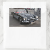 Sticker Rectangulaire Chevrolet Corvette (Sac)