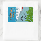 STICKER RECTANGULAIRE CHIC STICKER_BON VOYAGE ! (Sac)