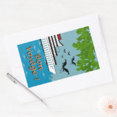 STICKER RECTANGULAIRE CHIC STICKER_BON VOYAGE ! (Enveloppe)