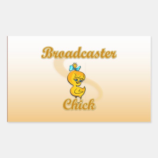 Sticker Rectangulaire Chick (Devant)