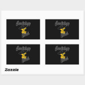 Sticker Rectangulaire Chick Cardiologie #4 (Feuille)