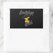 Sticker Rectangulaire Chick Cardiologie #4 (Sac)