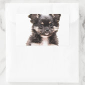 Sticker Rectangulaire Chihuahua Chien chiot (Sac)