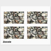 Sticker Rectangulaire Chiitake Musrooms (Feuille)