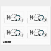 Sticker Rectangulaire Chiks Dig Comics (Feuille)
