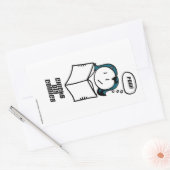 Sticker Rectangulaire Chiks Dig Comics (Enveloppe)