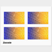 Sticker Rectangulaire Chimie (Feuille)