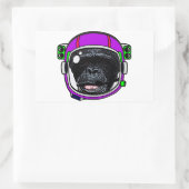 Sticker Rectangulaire Chimp. spatial (Sac)