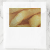 Sticker Rectangulaire Chips/Fries (Sac)