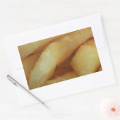 Sticker Rectangulaire Chips/Fries (Enveloppe)