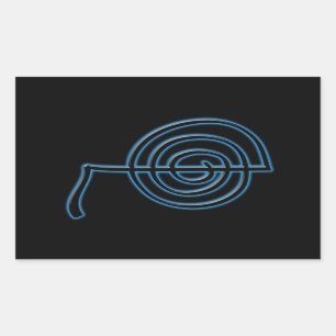 Sticker Rectangulaire Cho Ku Rei Reiki