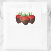 Sticker Rectangulaire Chocolat (Sac)