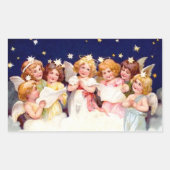 Sticker Rectangulaire Choeur des Anges (Devant)