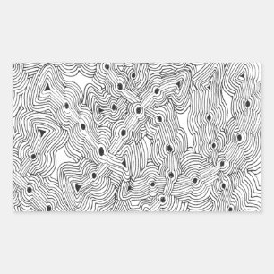 Sticker Rectangulaire Choisir une couleur Arrière - plan art Abstrait