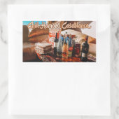 Sticker Rectangulaire Chol Hamoed Pesach. Casablanca Maroc (Sac)