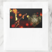 Sticker Rectangulaire Chord-guitare CDO-Sticker (Sac)