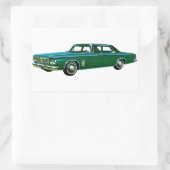 Sticker Rectangulaire Chrysler New Yorker 1963 (Sac)