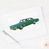 Sticker Rectangulaire Chrysler New Yorker 1963 (Enveloppe)