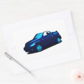 Sticker Rectangulaire Chrysler PT Cruiser 2005 (Enveloppe)