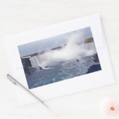 Sticker Rectangulaire Chutes de fer à cheval (Enveloppe)