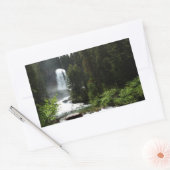 Sticker Rectangulaire Chutes de Virginie au parc national Glacier (Enveloppe)