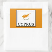 Sticker Rectangulaire Chypre (Sac)