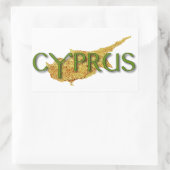 Sticker Rectangulaire Chypre (Sac)