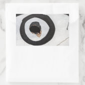 Sticker Rectangulaire cible déchirures (Sac)