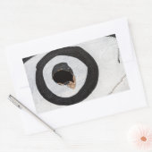 Sticker Rectangulaire cible déchirures (Enveloppe)