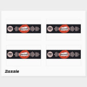 Sticker Rectangulaire Ciel de minuit par Miley Cyrus Spotify Code (Feuille)