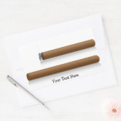 Sticker Rectangulaire Cigares (personnalisées) (Enveloppe)