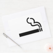 Sticker Rectangulaire Cigarette (Enveloppe)