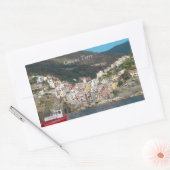 Sticker Rectangulaire Cinque Terre Italie (Enveloppe)