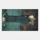 Sticker Rectangulaire Circe Invidiosa par John William Waterhouse (Devant)