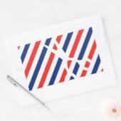 Sticker Rectangulaire Ciseaux en barbier (Enveloppe)