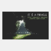 Sticker Rectangulaire Citation inspirante "Curiosité" (Devant)