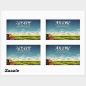 Sticker Rectangulaire Citation inspirée "Faire des erreurs" (Feuille)