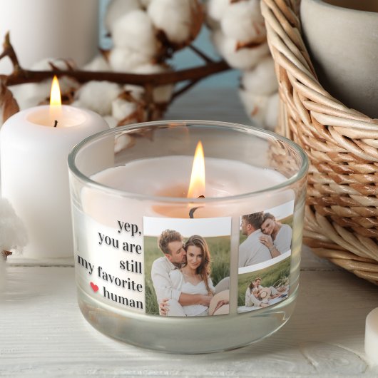 Sticker Rectangulaire Citation romantique du collage moderne