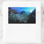 Sticker Rectangulaire Citations bibliques (Sac)