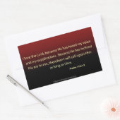 Sticker Rectangulaire Citations bibliques (Enveloppe)