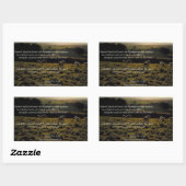 Sticker Rectangulaire Citations bibliques (Feuille)