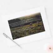 Sticker Rectangulaire Citations bibliques (Enveloppe)