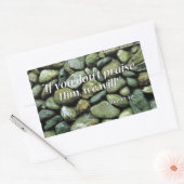 Sticker Rectangulaire Citations bibliques (Enveloppe)