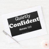 Sticker Rectangulaire Citations chrétiennes (Enveloppe)