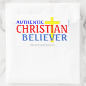 Sticker Rectangulaire Citations chrétiennes (Sac)