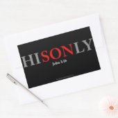Sticker Rectangulaire Citations chrétiennes (Enveloppe)