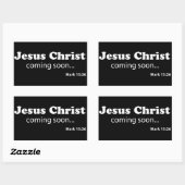 Sticker Rectangulaire Citations chrétiennes (Feuille)