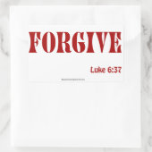 Sticker Rectangulaire Citations chrétiennes (Sac)